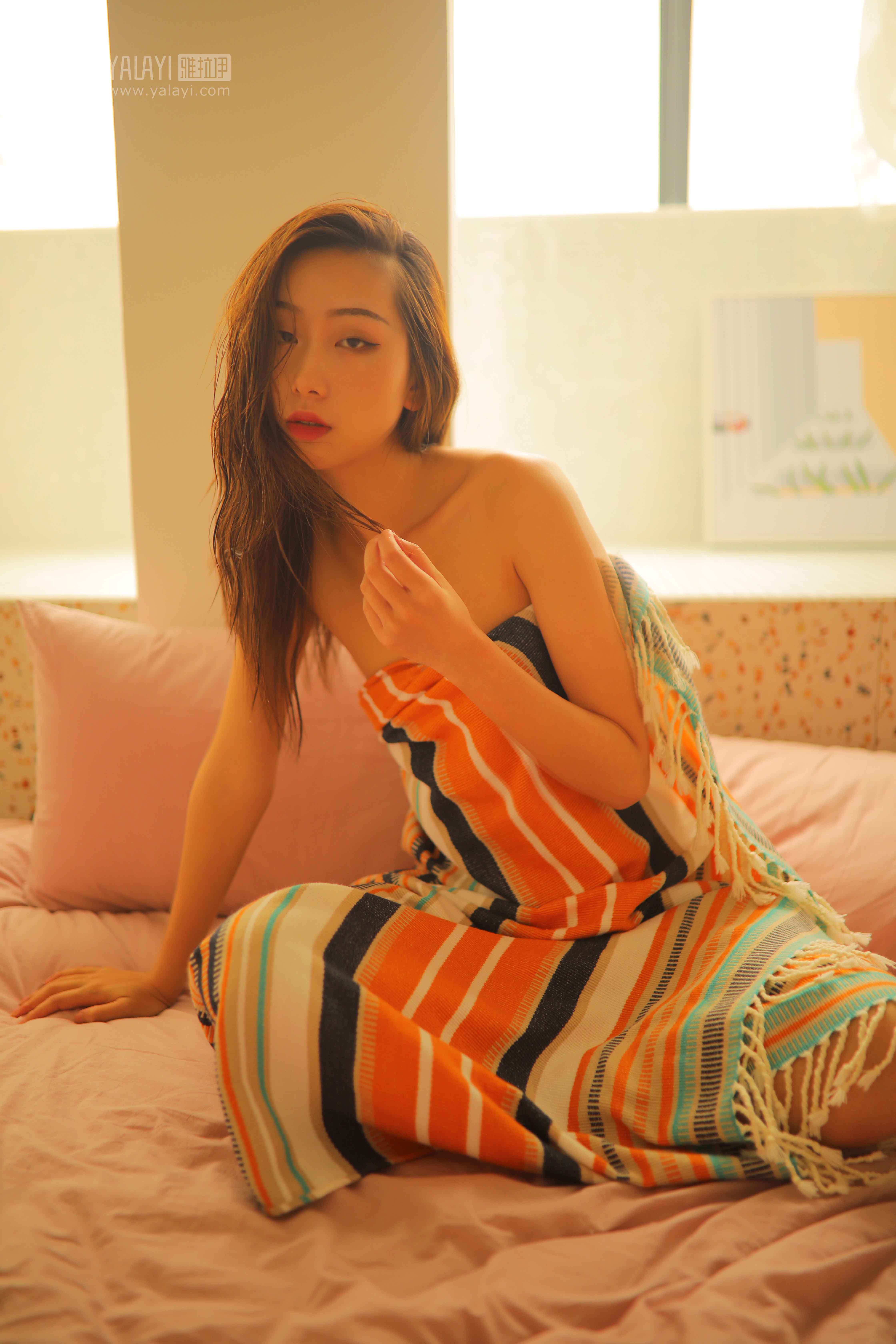 [YALAYI雅拉伊]2019.07.21No.345慵懒双人床晓琪插图6